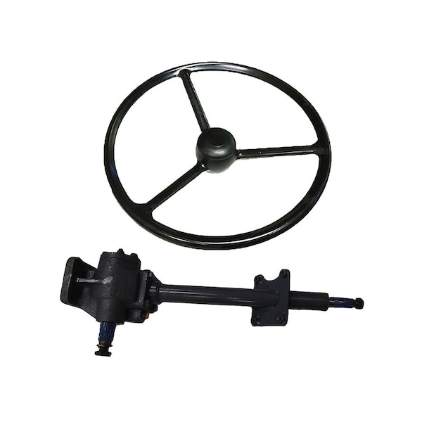 Aic Replacement Parts Tractor Steering Box Assy w/ Steering Wheel Fits Kubota B6100 B7100 NON HST 66611-41400-STEERINGBOX - main